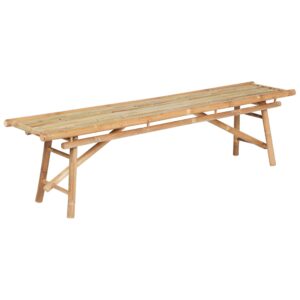 wohnli-moebel-suche-800000942430-1 GARTENBÄNKE 4-Sitzer 2er Set Heller Holzfarbton Tindari Holz Beliani Garten & Outdoor > Gartenmöbel > Gartenbänke Braun