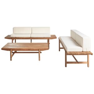wohnli-moebel-suche-800000942445 Wohnli Möbelsuche - LOUNGE-SET 4-Sitzer Heller Holzfarbton Giaveno