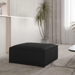 POLSTERHOCKER Celes Premium In Scala Textil Fun Möbel Möbel > Sessel > Hocker Schwarz