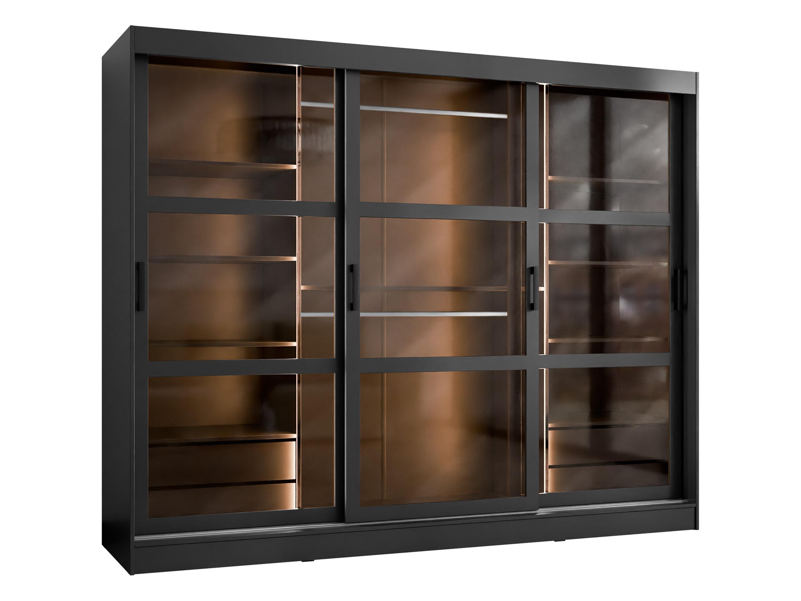 wohnli-moebel-suche-800000945643 Wohnli Möbelsuche - KLEIDERSCHRANK Norlio 250 mit LED Beleuchtung