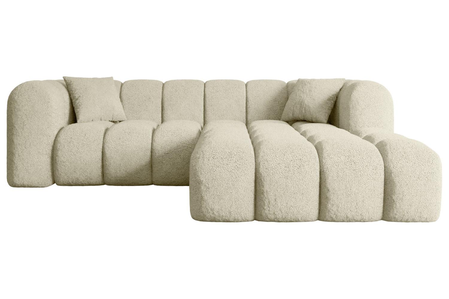 wohnli-moebel-suche-800000949651 Wohnli Möbelsuche - ECKSOFA Ottomane Rechts OLEA-L1 - 231x173x74 cm Beige