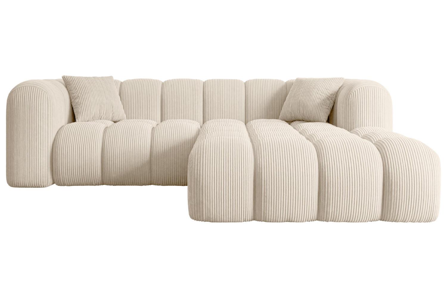 wohnli-moebel-suche-800000949757 Wohnli Möbelsuche - ECKSOFA Ottomane Rechts OLEA-L1 - 231x173x74 cm Beige