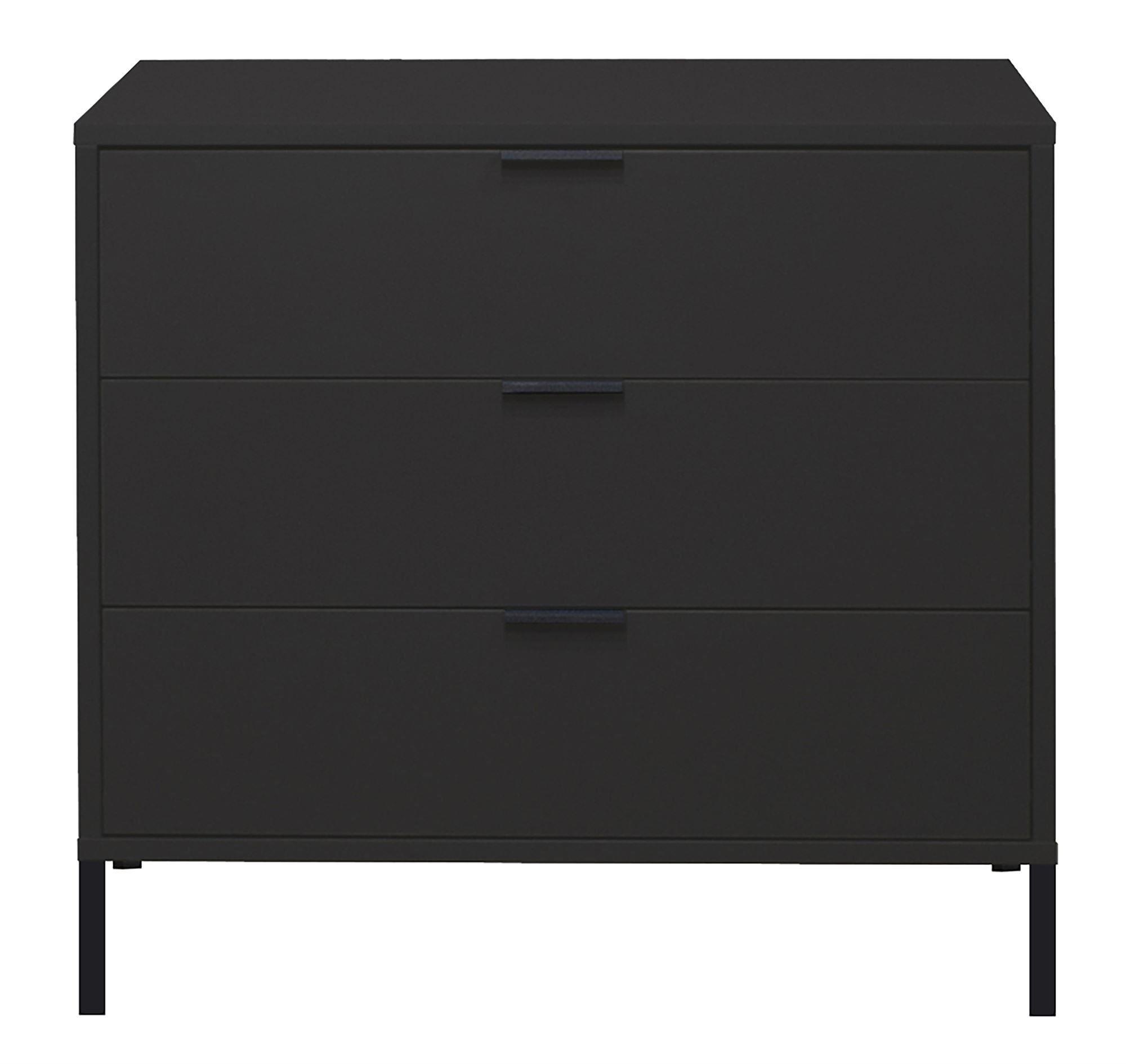 wohnli-moebel-suche-800000951203 Wohnli Möbelsuche - KOMMODE Erna 81x45x82 Anthrazit matt Lack