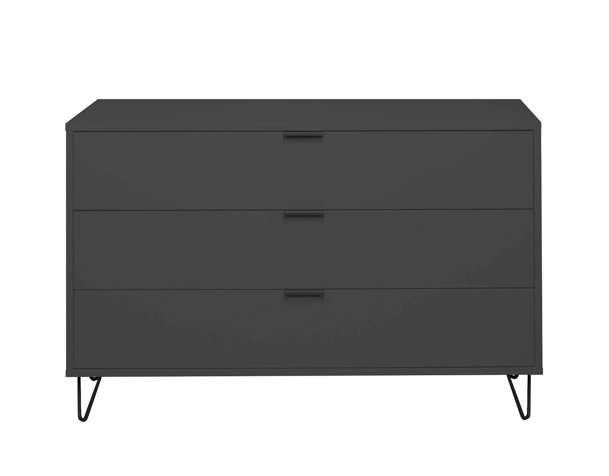 wohnli-moebel-suche-800000951208 Wohnli Möbelsuche - KOMMODE Erna 119x45x82 Anthrazit matt Lack