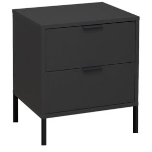 wohnli-moebel-suche-800000951211-1 KOMMODE Erna 51x45x62 Anthrazit matt Lack Holzwerkstoff 58aufmkessel Möbel > Kommoden & Schubladenschränke > Kommoden Anthrazit