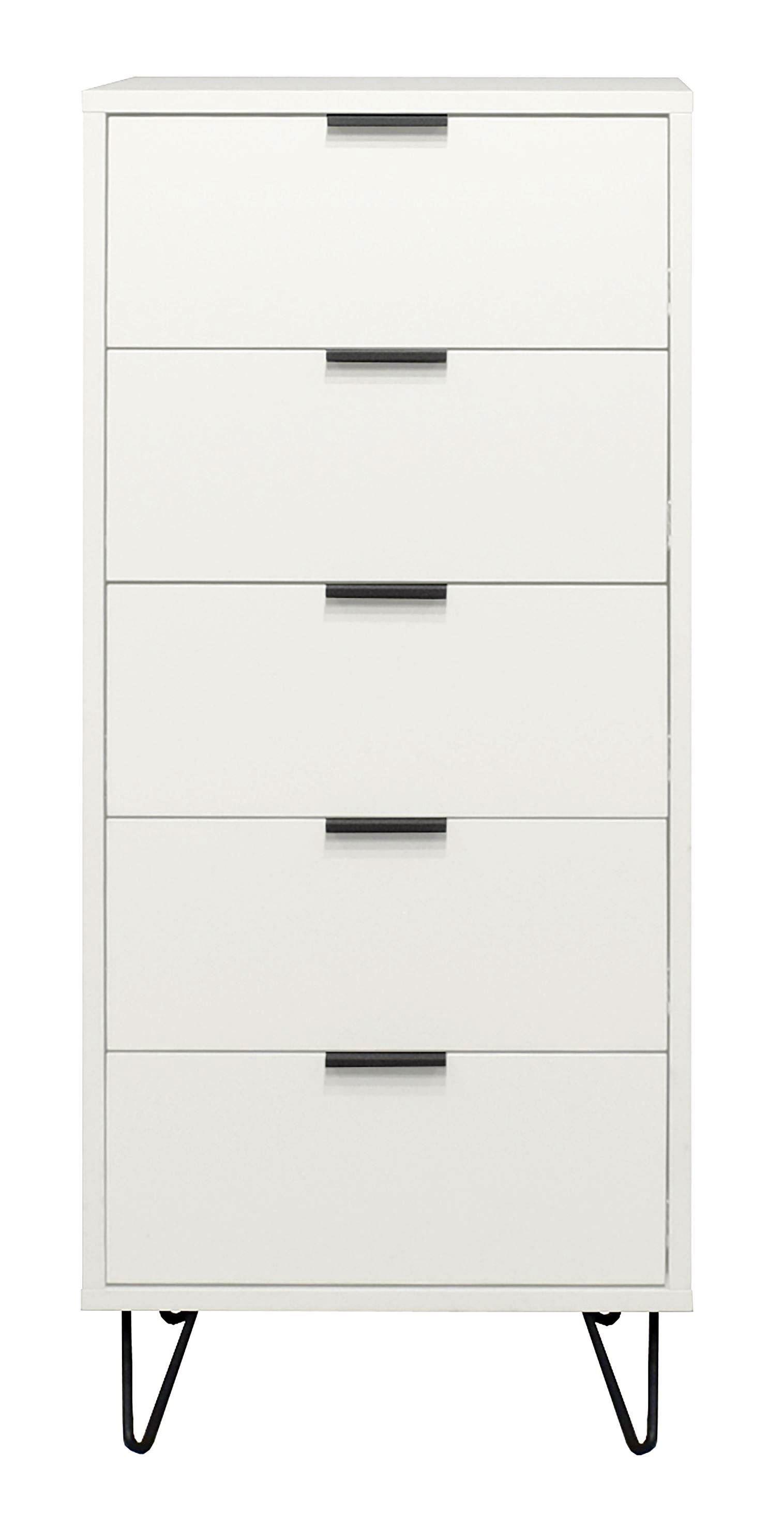 wohnli-moebel-suche-800000951218 Wohnli Möbelsuche - KOMMODE Erna 51x45x123 Kreidegrau matt Lack