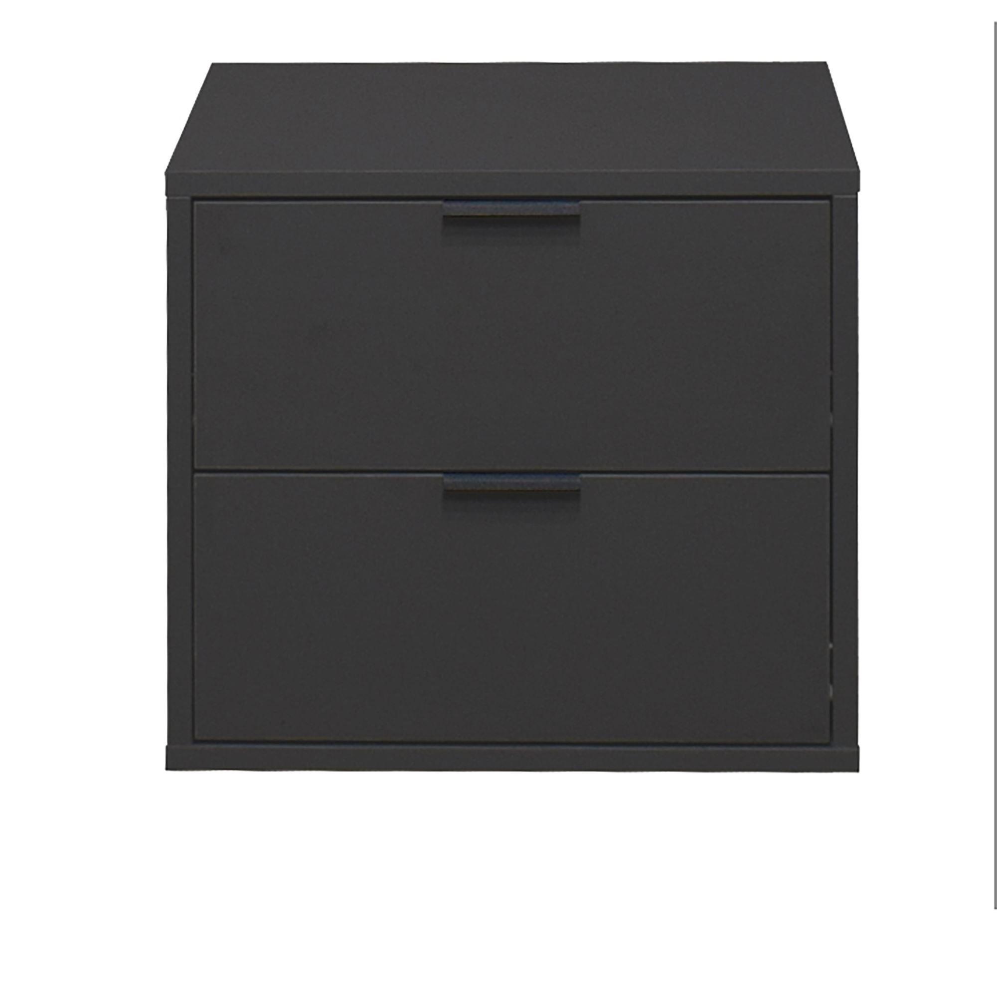 wohnli-moebel-suche-800000951231 Wohnli Möbelsuche - KOMMODE Erna 51x45x47 Anthrazit matt Lack