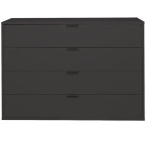 wohnli-moebel-suche-800000951233 Wohnli Möbelsuche - KOMMODE Erna 119x45x87 Anthrazit matt Lack