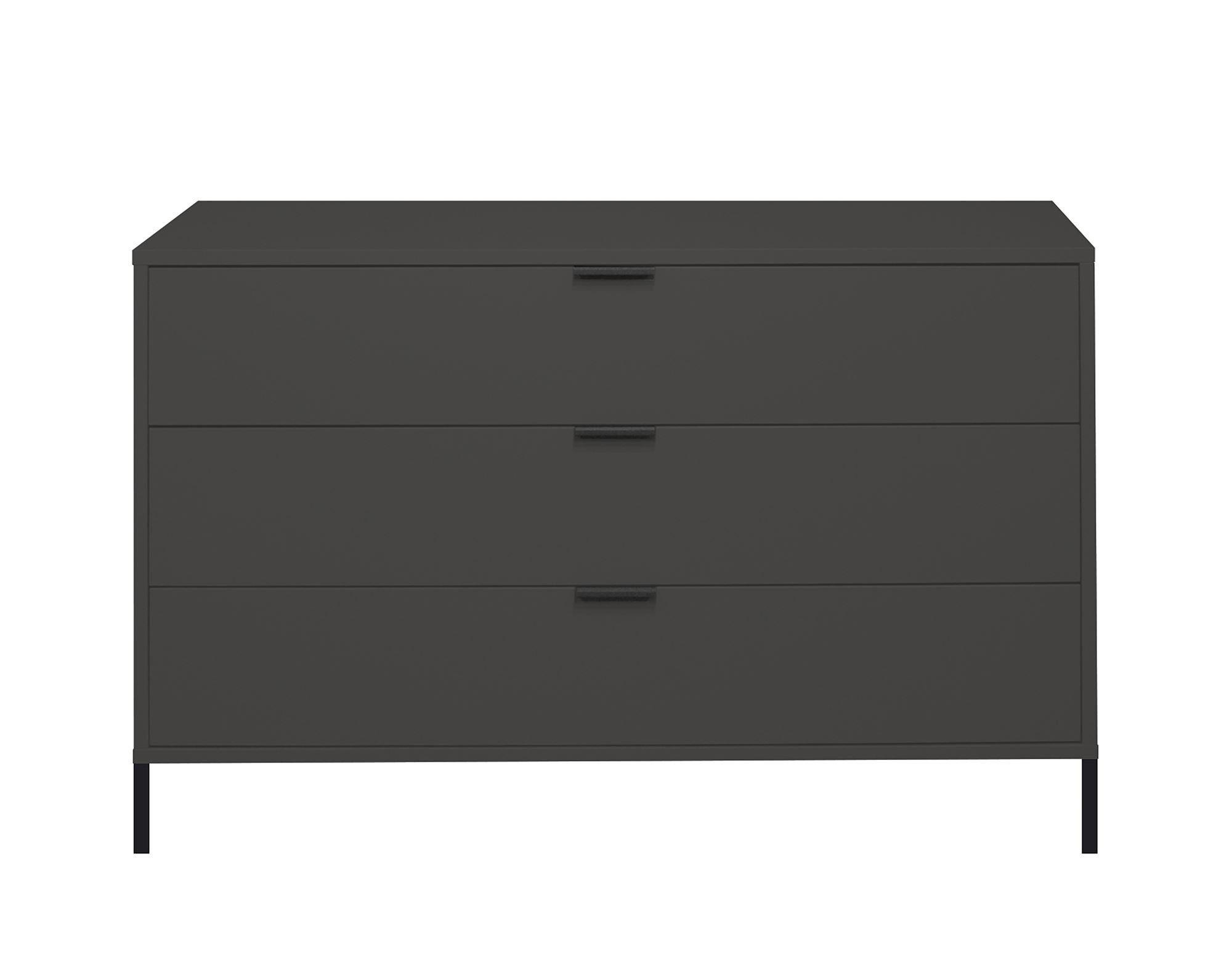 wohnli-moebel-suche-800000951234 Wohnli Möbelsuche - KOMMODE Erna 119x45x82 Anthrazit matt Lack