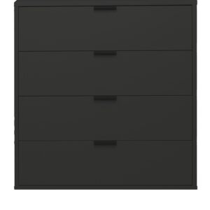 Wohnli Möbelsuche - KOMMODE Erna 81x45x87 Anthrazit matt Lack