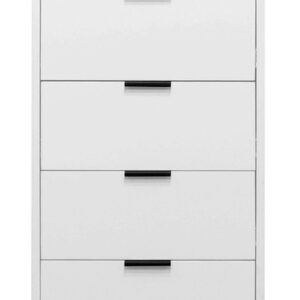 Wohnli Möbelsuche - KOMMODE Erna 51x45x108 Kreidegrau matt Lack
