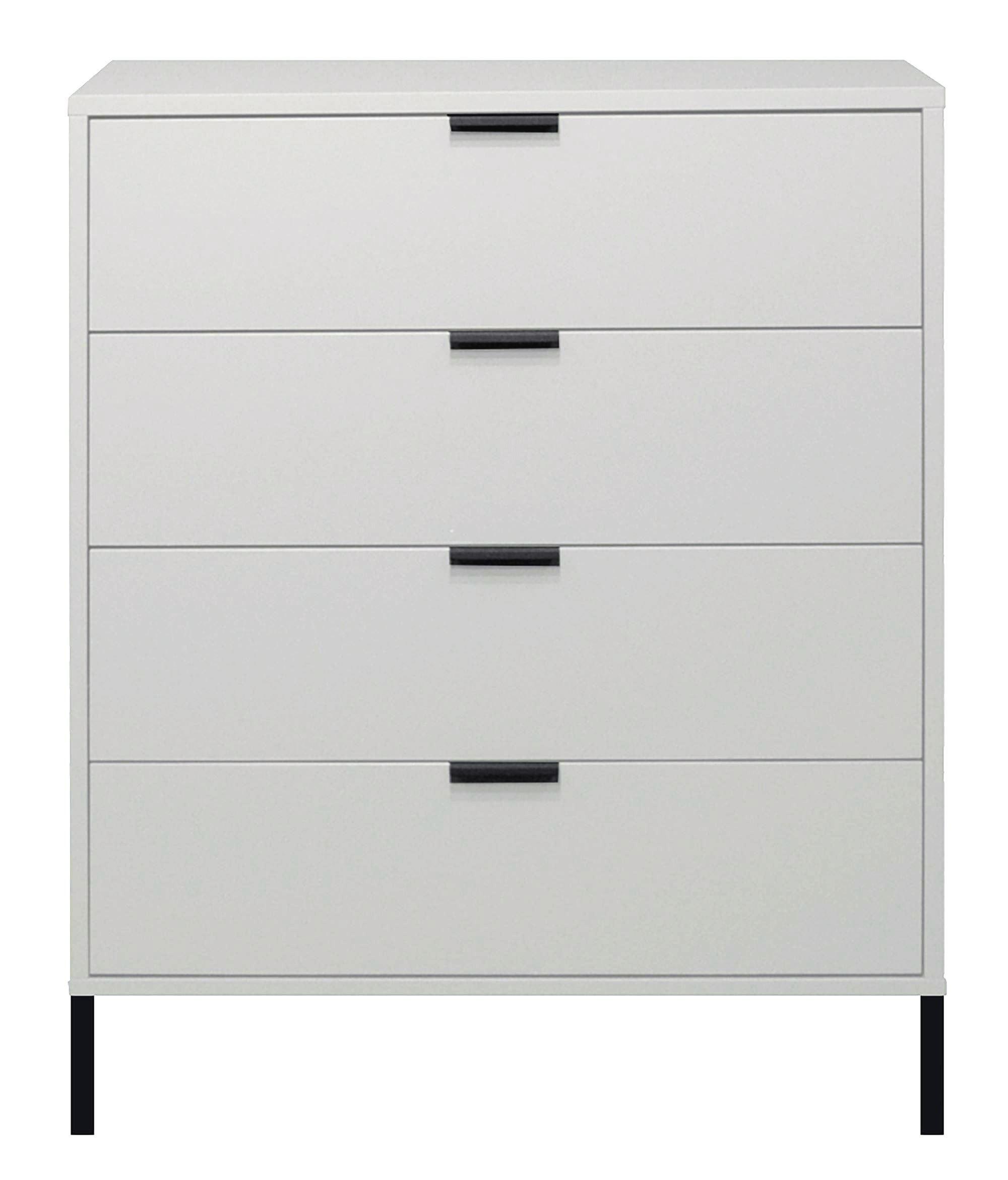 wohnli-moebel-suche-800000951245 Wohnli Möbelsuche - KOMMODE Erna 81x45x102 Kreidegrau matt Lack