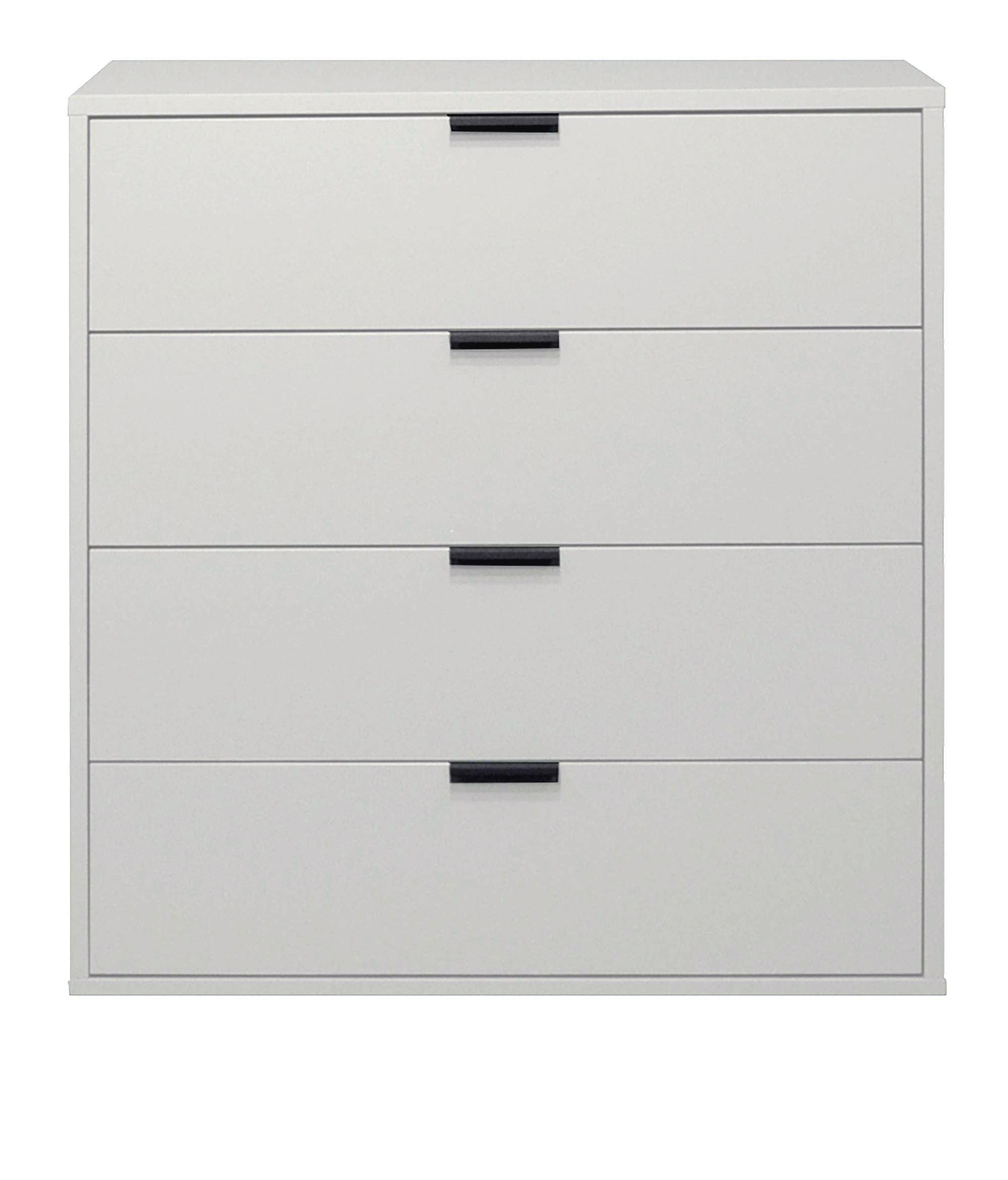 wohnli-moebel-suche-800000951246 Wohnli Möbelsuche - KOMMODE Erna 81x45x87 Kreidegrau matt Lack