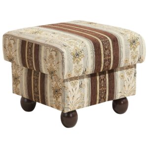 wohnli-moebel-suche-800000951257 Wohnli Möbelsuche - HOCKER Kasha Bezug Chenille Buche nussbaum dunkel / braun