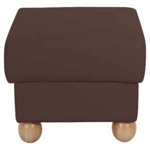 wohnli-moebel-suche-800000951259-1 HOCKER Kasha Bezug Kunstleder Buche natur / braun Kunststoff 58aufmkessel Möbel > Sessel > Hocker Braun