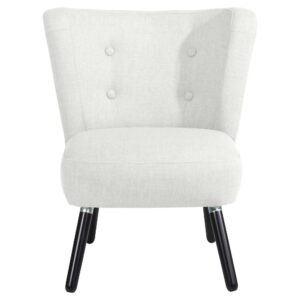 wohnli-moebel-suche-800000951285-1 SESSEL Kassi Bezug Flachgewebe Buche schwarz / weiß Kunststoff 58aufmkessel Möbel > Sessel > Polstersessel Weiß