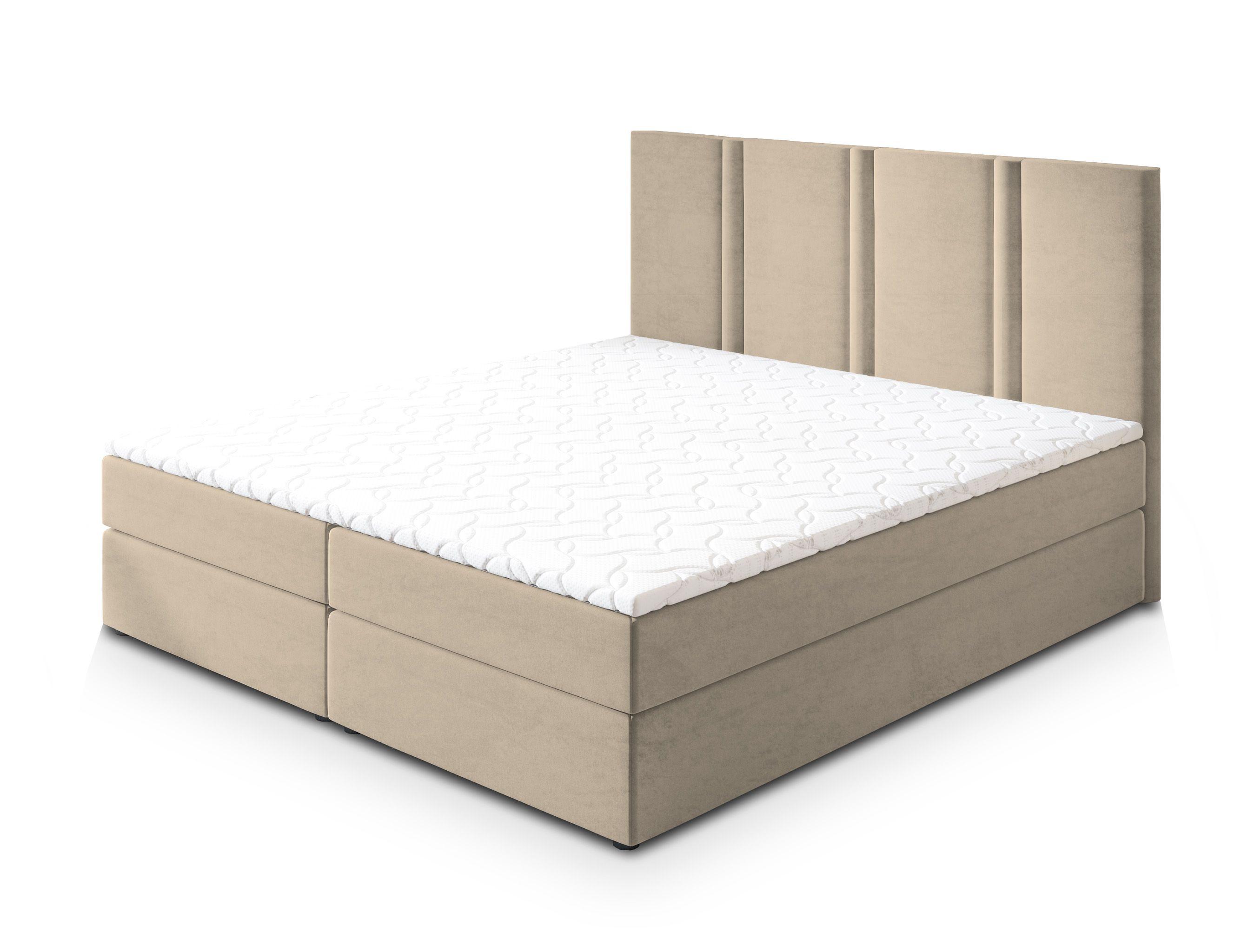 wohnli-moebel-suche-800000953350 Wohnli Möbelsuche - BOXBETT LARIO 180x200 cm mit Matratze und Topper - Beige