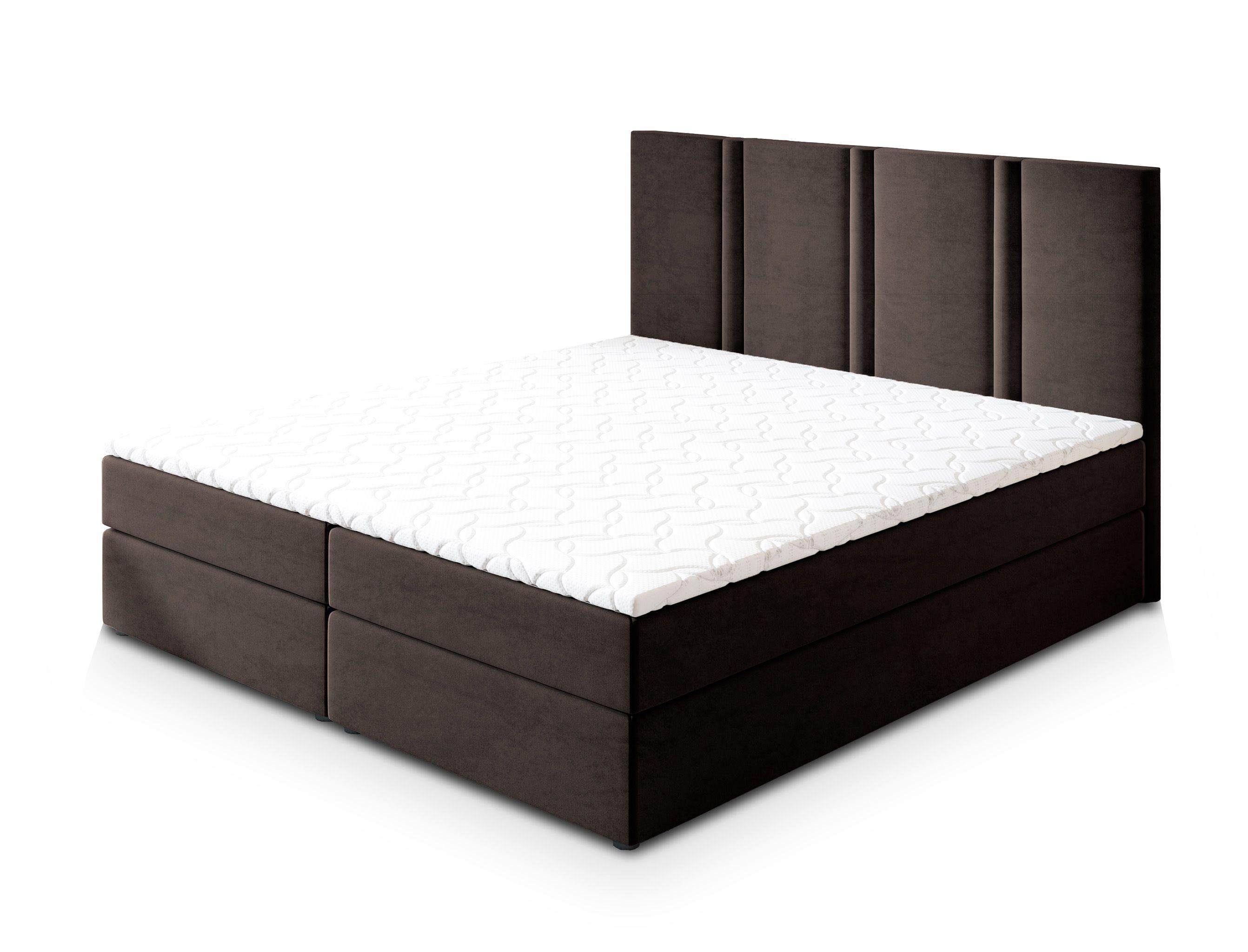 wohnli-moebel-suche-800000953374 Wohnli Möbelsuche - BOXBETT LARIO 140x200 cm mit Matratze und Topper - Braun