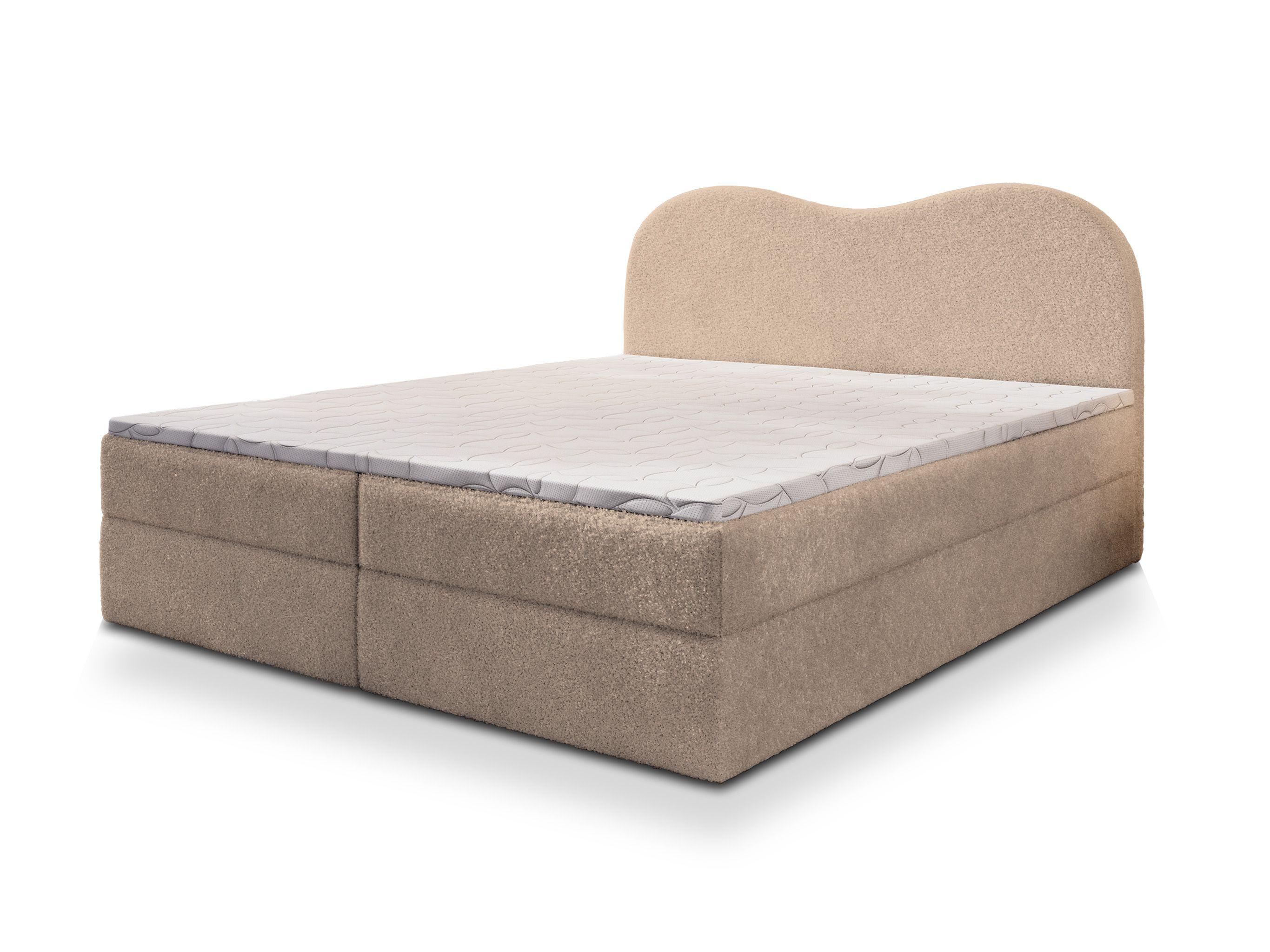 wohnli-moebel-suche-800000953474 Wohnli Möbelsuche - BOXBETT FLUVIA N 180x200 cm mit Matratze und Topper - Beige