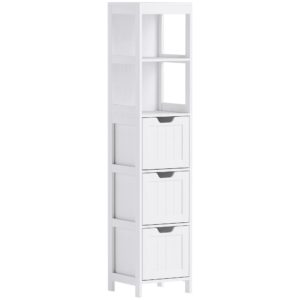 wohnli-moebel-suche-800000956790 Wohnli Möbelsuche - BADEZIMMERSCHRANK Badschrank Bad Hochschrank mit 3 Schubladen