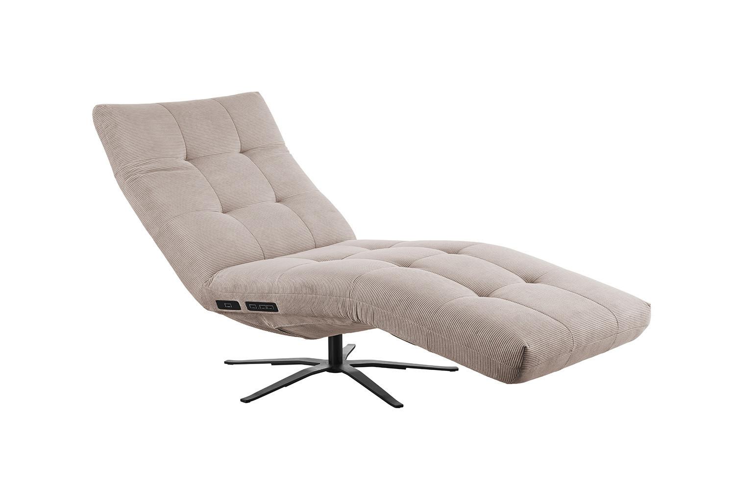 wohnli-moebel-suche-800000966703 Wohnli Möbelsuche - RELAXLIEGE LETICIA Beige Cord Drehbar (360°)