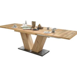 ESSTISCH ausziehbar Elena 160x90x76 Asteiche/Plankeneiche Holzwerkstoff 58aufmkessel Möbel > Tische > Esstische Braun