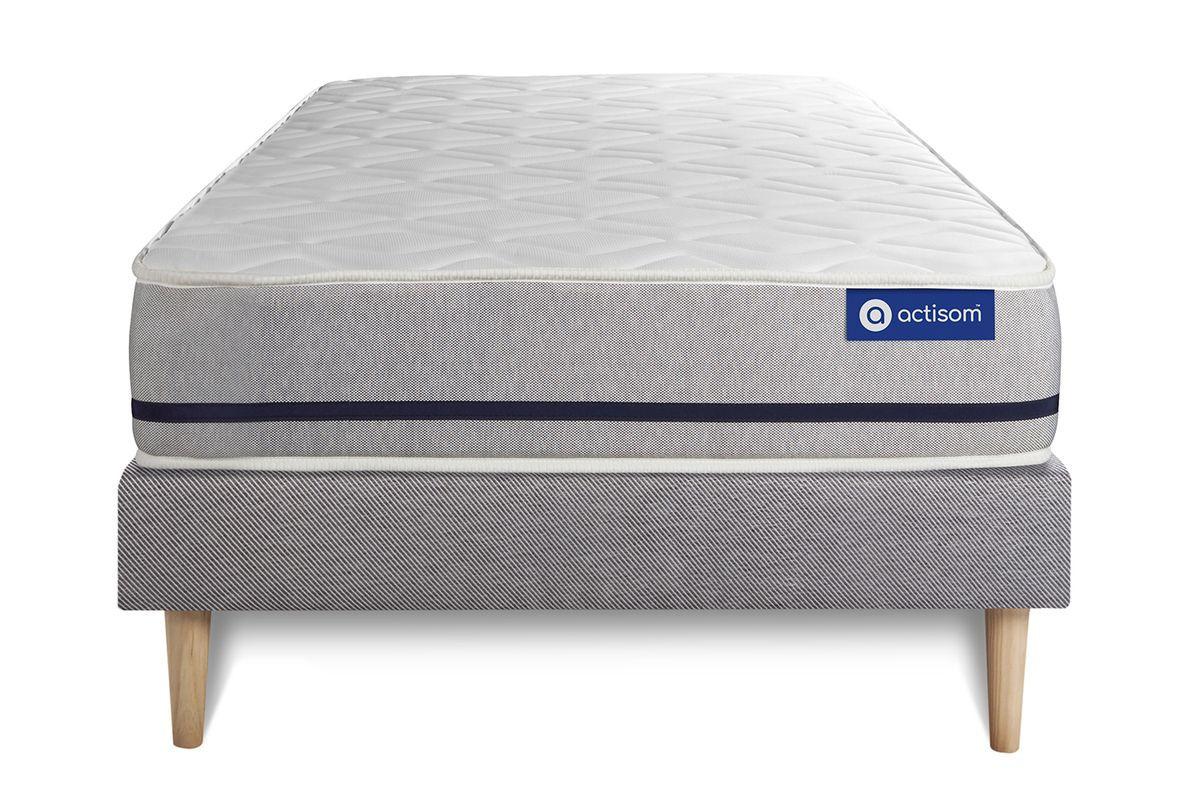 wohnli-moebel-suche-800000969700 Wohnli Möbelsuche - BETT Actimemo soft Memory-Schaum 80 x 200 cm h2 - Kit Bettgestell Grau