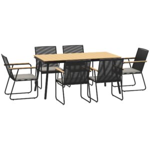wohnli-moebel-suche-800000970200 Wohnli Möbelsuche - SITZGRUPPE 7-teilig Metall Essgruppe für 6 Personen Esstisch mit Tisch 6 Stühlen