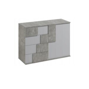 wohnli-moebel-suche-800000971099 Wohnli Möbelsuche - KOMMODE ESTRADA 121/85/45 cm mit 4 Schubladen 1 Türen Taupe