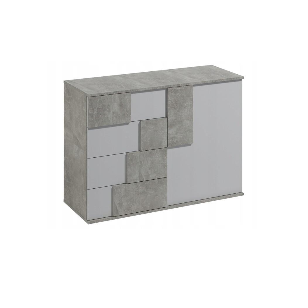 wohnli-moebel-suche-800000971099 Wohnli Möbelsuche - KOMMODE ESTRADA 121/85/45 cm mit 4 Schubladen 1 Türen Taupe