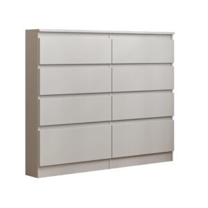 wohnli-moebel-suche-800000971130 Wohnli Möbelsuche - KOMMODE ADRIANO 120/100/33 cm mit 8 Schubladen Weiß