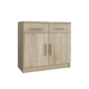 wohnli-moebel-suche-800000971171 Wohnli Möbelsuche - KOMMODE PERUGIA 69/70/37 cm mit 2 Schubladen 2 Türen Sonoma Eiche