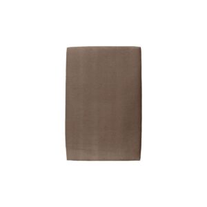 KOPFTEIL gepolstertes – taupefarbener Samtstoff - 90 cm Holz Sommeil de Plomb Möbel > Betten Taupe