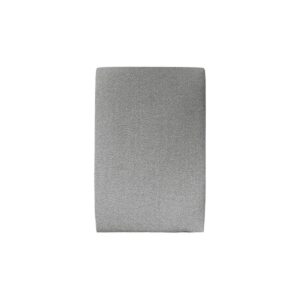 KOPFTEIL gepolstertes – grauer Bouclé-Stoff - 90 cm Holz Sommeil de Plomb Möbel > Betten Grau