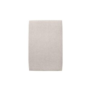 90 cm GEPOLSTERTES KOPFTEIL – hellbeiger Natté-Stoff Holz Sommeil de Plomb Möbel > Betten Beige