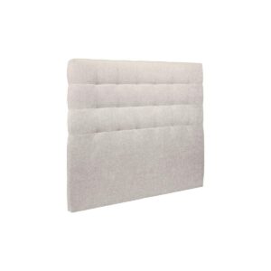 wohnli-moebel-suche-800000973085-1 KOPFTEIL gepolstert - Gesteppt – hellbeiger Stoff - 160 cm Holz Sommeil de Plomb Möbel > Betten Beige