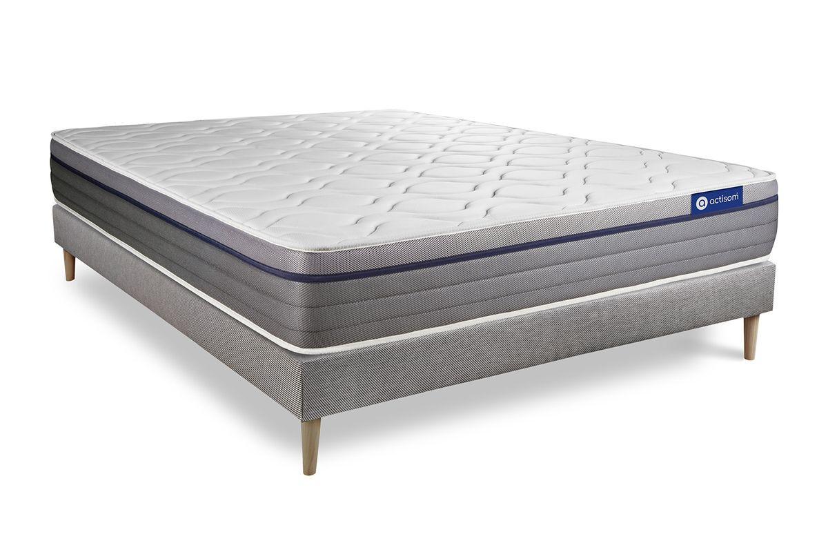 wohnli-moebel-suche-800000974690 Wohnli Möbelsuche - BETT Actimemo zen Memory-Schaum 160 x 210 cm h1 - Kit Bettgestell Grau