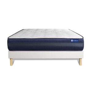 wohnli-moebel-suche-800000974724 Wohnli Möbelsuche - BETT Actimemo tech Memory-Schaum 140 x 200 cm h4 - Kit Bettgestell Weiß