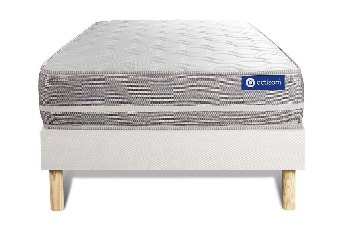 Wohnli Möbelsuche - BETT Actimemo touch Memory-Schaum 80 x 190 cm h1 - Kit Bettgestell Weiß