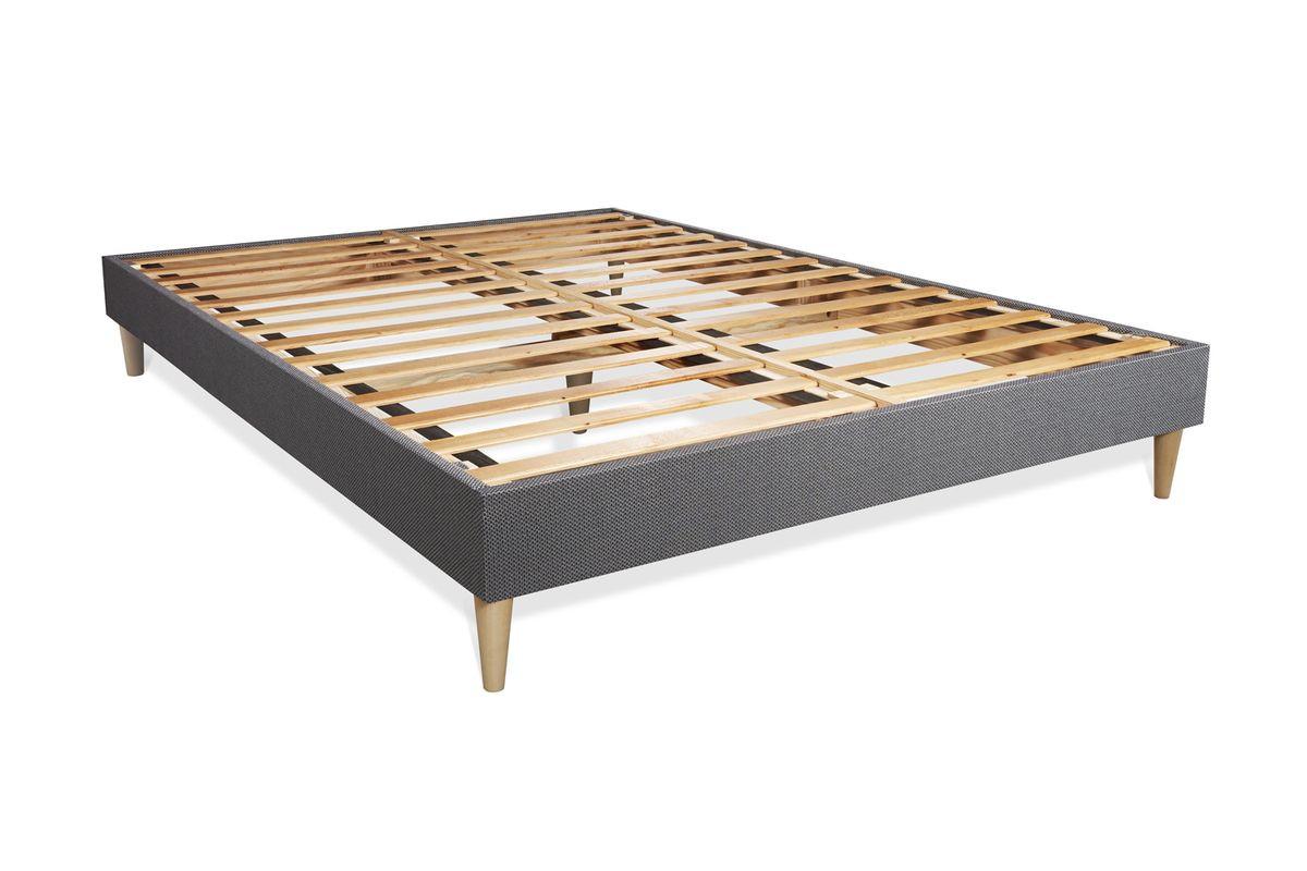 wohnli-moebel-suche-800000974774 Wohnli Möbelsuche - BETT Actimemo tech Memory-Schaum 120 x 220 cm h4 - Kit Bettgestell Grau