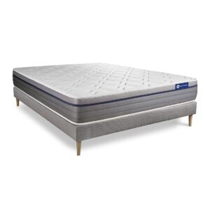 Wohnli Möbelsuche - BETT Actimemo zen Memory-Schaum 160 x 200 cm h1 - Kit Bettgestell Grau