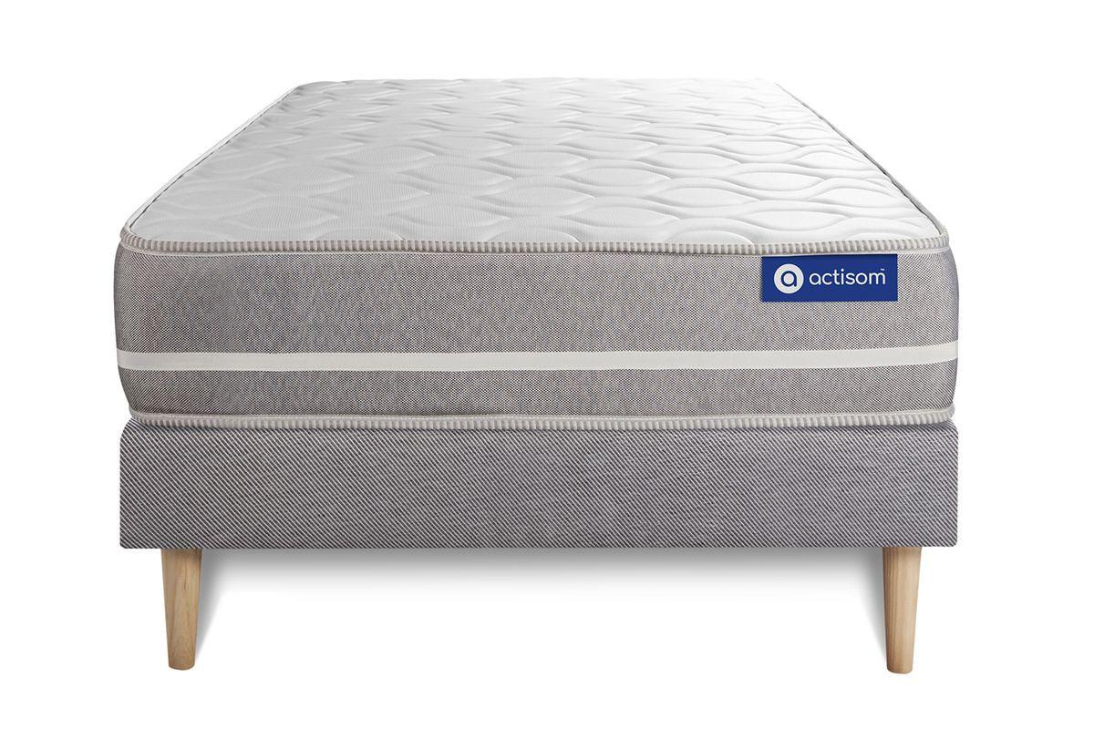 Wohnli Möbelsuche - BETT Actimemo touch Memory-Schaum 80 x 200 cm h1 - Kit Bettgestell Grau