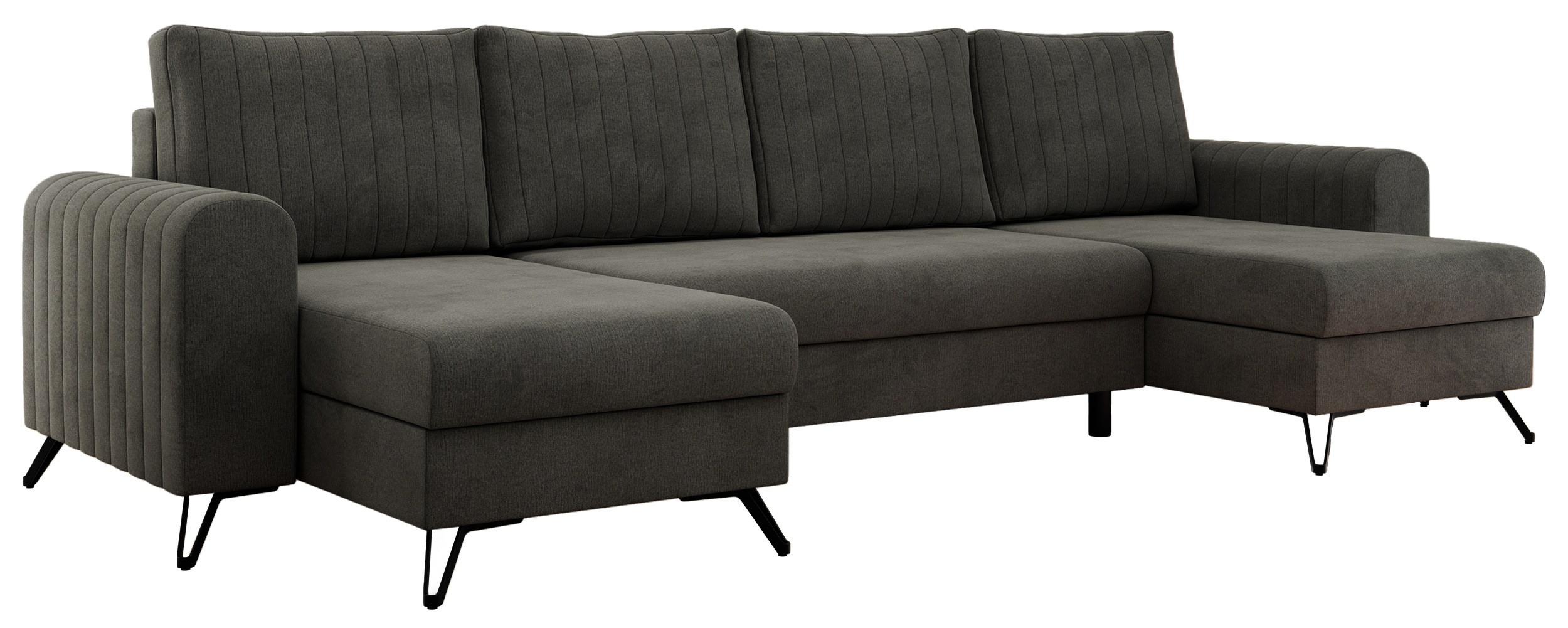 wohnli-moebel-suche-800000975971 Wohnli Möbelsuche - WOHNLANDSCHAFT AXEL U Velvet Dunkelgrau
