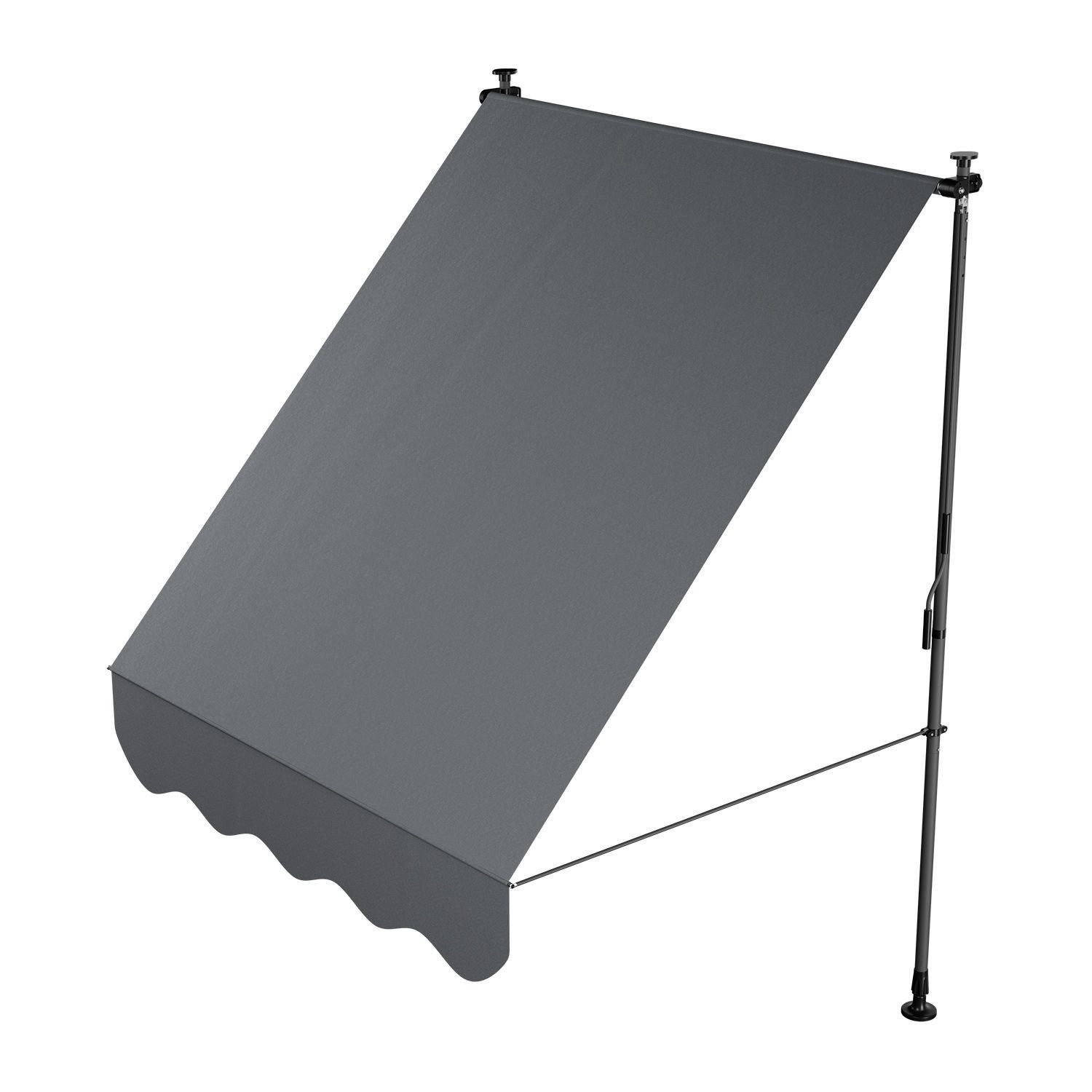 wohnli-moebel-suche-800000977402 Wohnli Möbelsuche - KLEMMMARKISE Kapstadt grau 150x120 cm