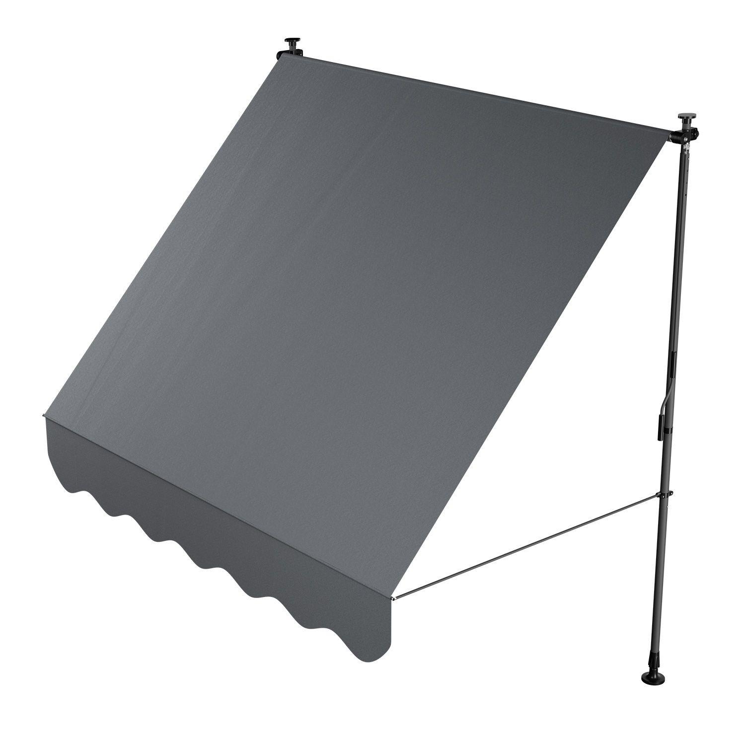 wohnli-moebel-suche-800000977407 Wohnli Möbelsuche - KLEMMMARKISE Kapstadt grau 200x120 cm