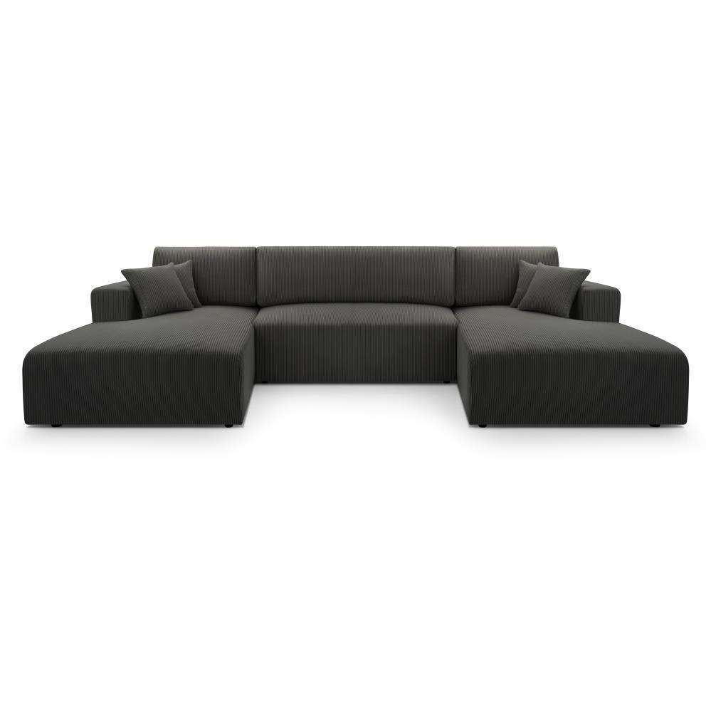 wohnli-moebel-suche-800000977915 Wohnli Möbelsuche - WOHNLANDSCHAFT Corso U 365 cm dunkelgrau
