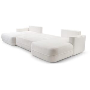 wohnli-moebel-suche-800000978014-1 WOHNLANDSCHAFT Fiero U hellgrau Textil Beautysofa Möbel > Sofas & Couches > Wohnlandschaften > Wohnlandschaften U-Form Grau