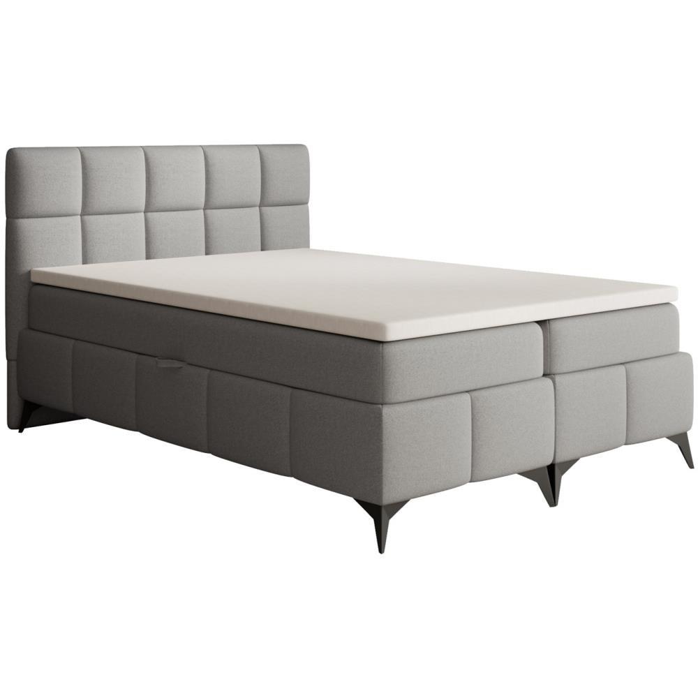 wohnli-moebel-suche-800000978016 Wohnli Möbelsuche - BOXBETT Solido mit Bettkasten 140x200 cm hellgrau