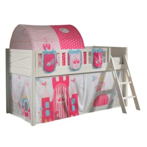 wohnli-moebel-suche-800000978459 Wohnli Möbelsuche - KINDERBETT Karyl 208x114x135 Massivholz Weiß Textilset Princess 4