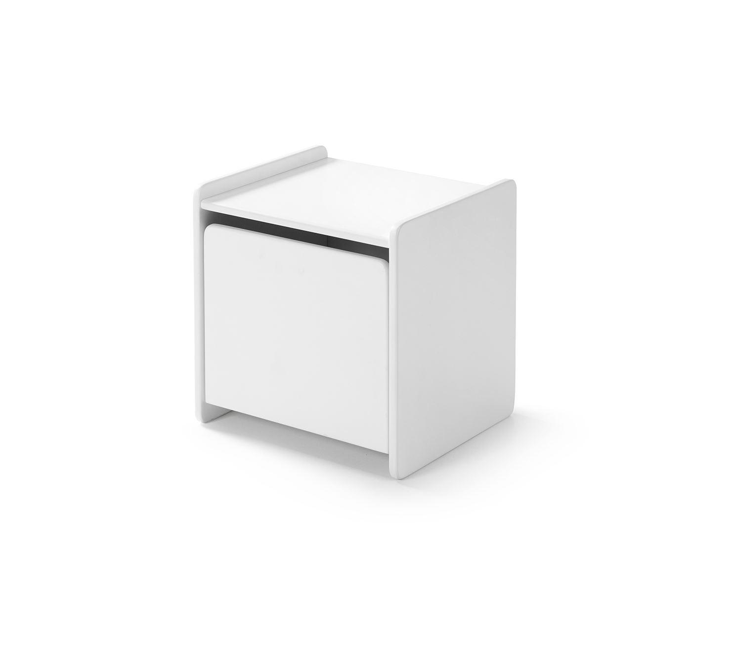wohnli-moebel-suche-800000978460 Wohnli Möbelsuche - NACHTKOMMODE Karilynn 40x36x41 Nachtkonsole MDF Weiß